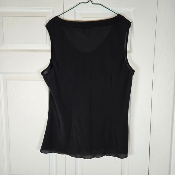 Spence Sheer Sleeveless Blouse Size XL - Picture 2 of 5